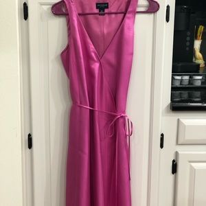 Ann Taylor Wrap dress with tie string waist